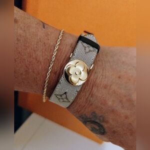 Louis Vuitton Mini Linn Bracelet EUC